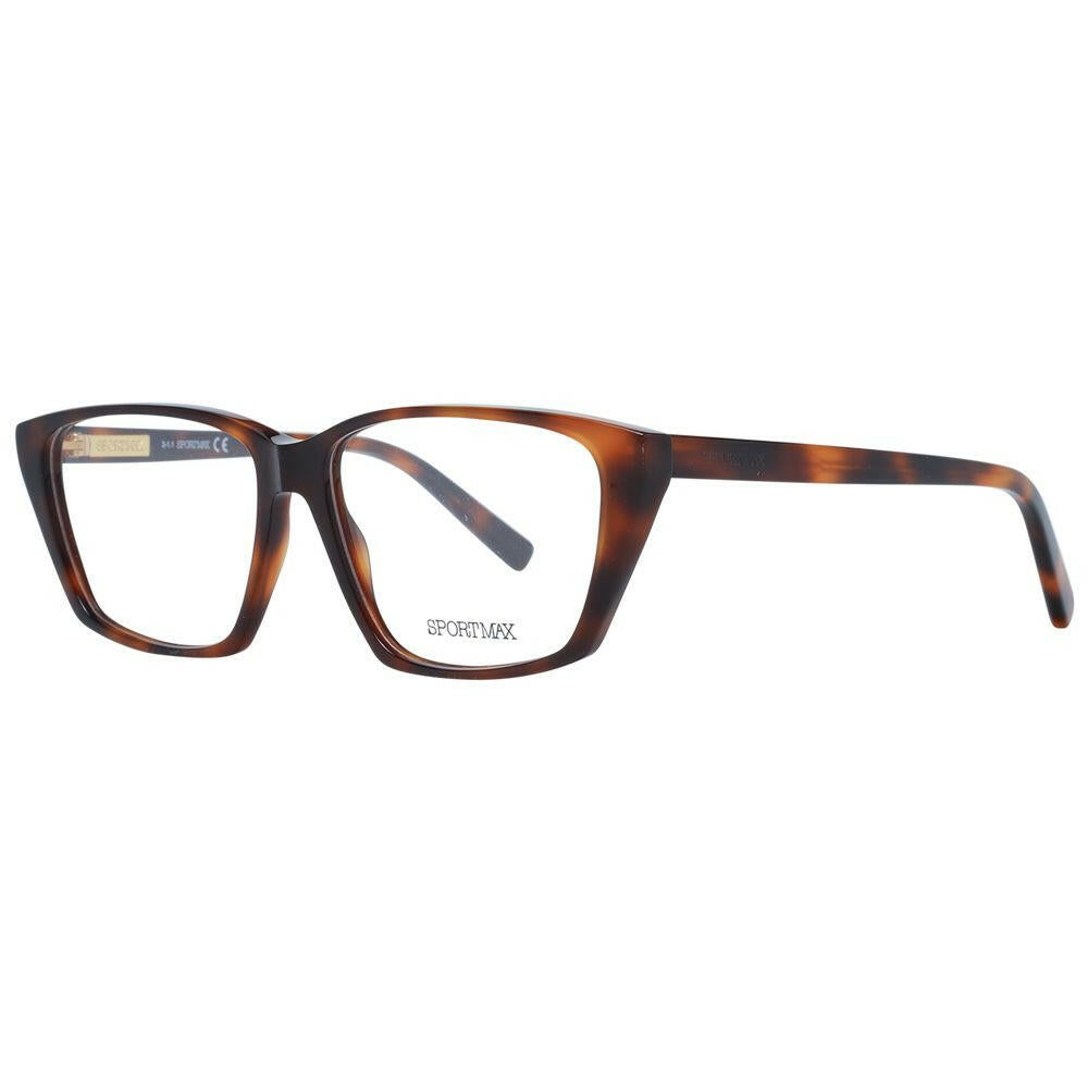 Sportmax Brown Women Glasses Frame.