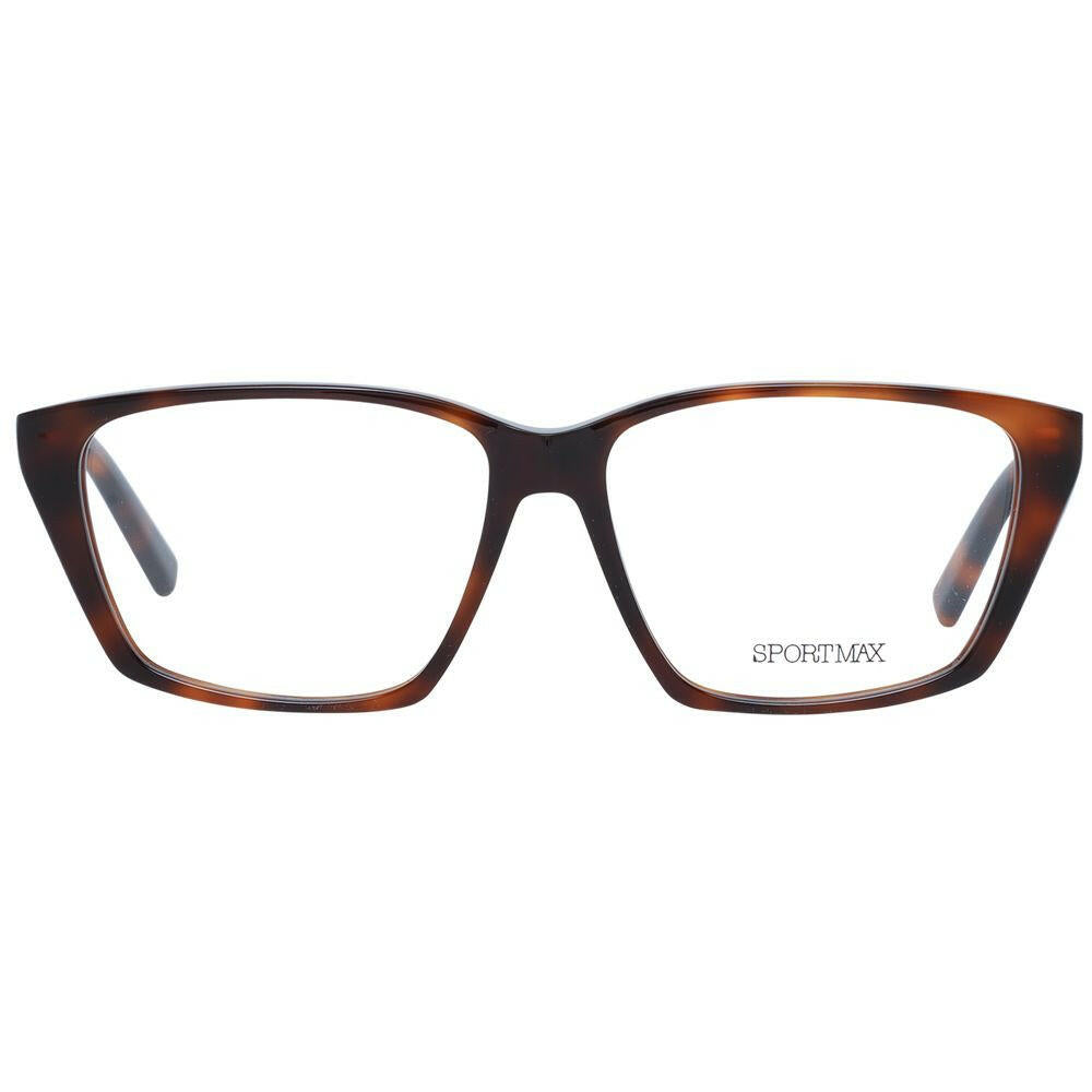 Sportmax Brown Women Glasses Frame.