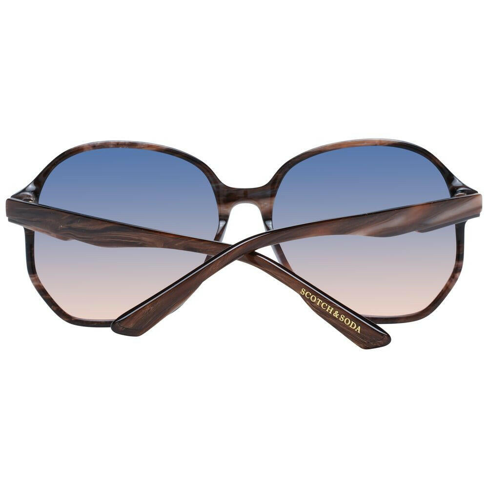Scotch & Soda Brown Women Sunglass.