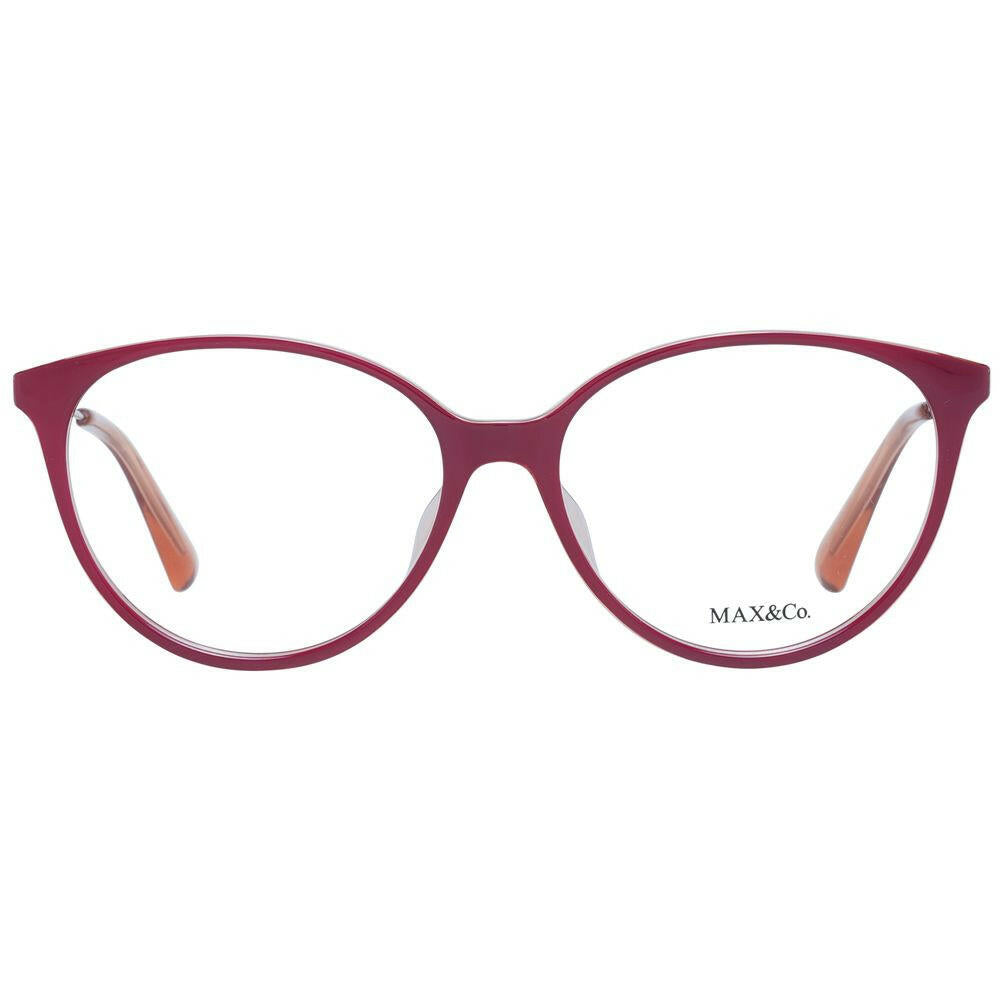 Max & Co Burgundy Women Glasses Frame.
