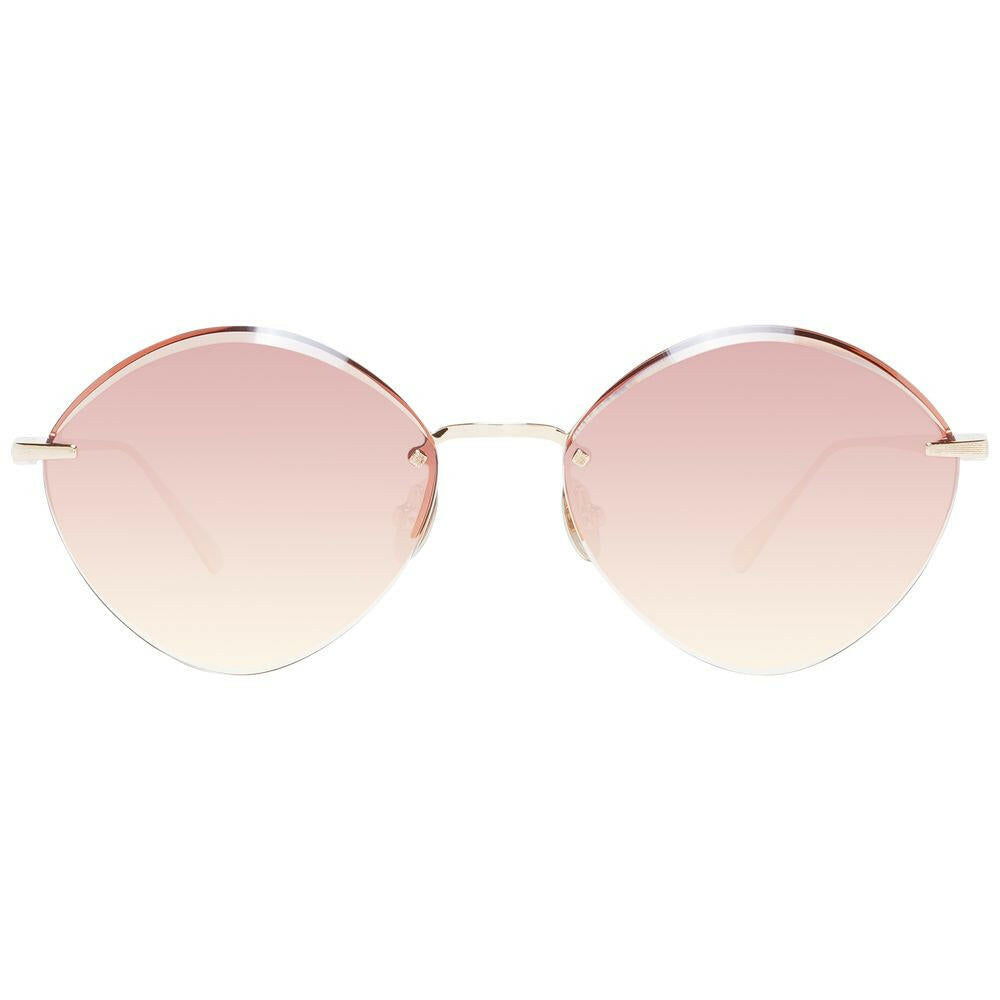 Scotch & Soda Gold Women Sunglass.