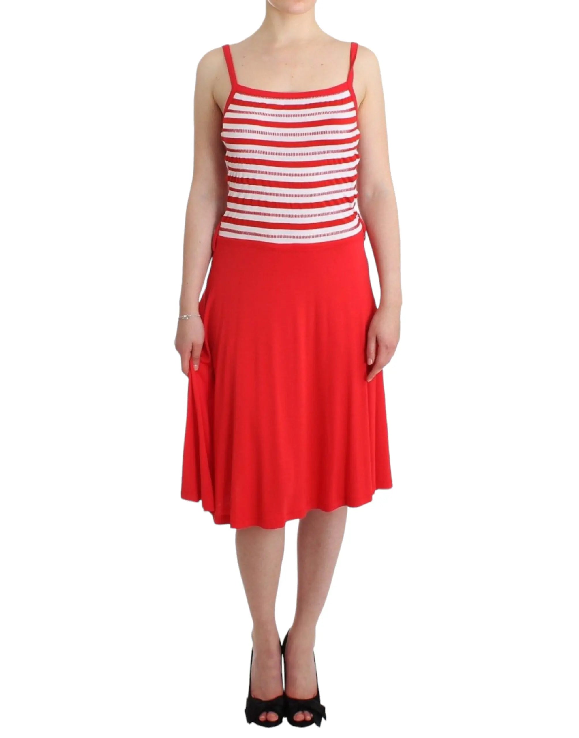 Roccobarocco Chic Audrey Jersey Line Knee-Length Dress Roccobarocco