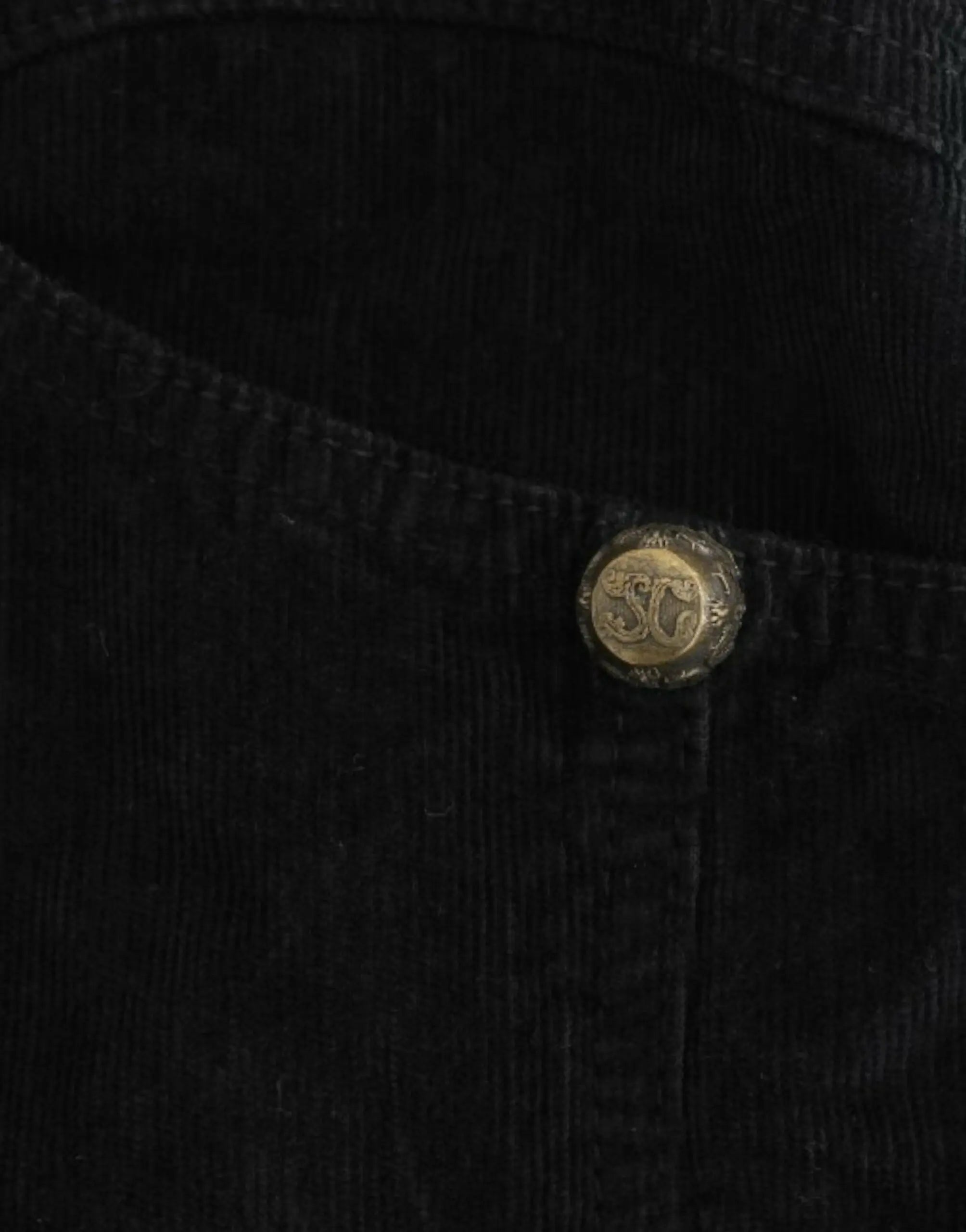 Cavalli Elegant Black Pencil Skirt for Sophisticated Style - MaraFormigone