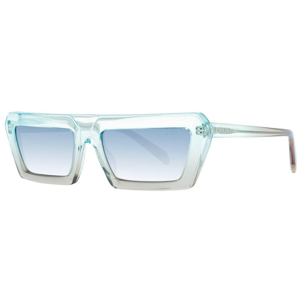 Emilio Pucci Turquoise Women Sunglass.