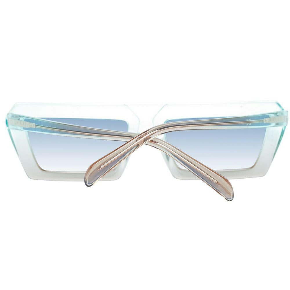 Emilio Pucci Turquoise Women Sunglass.