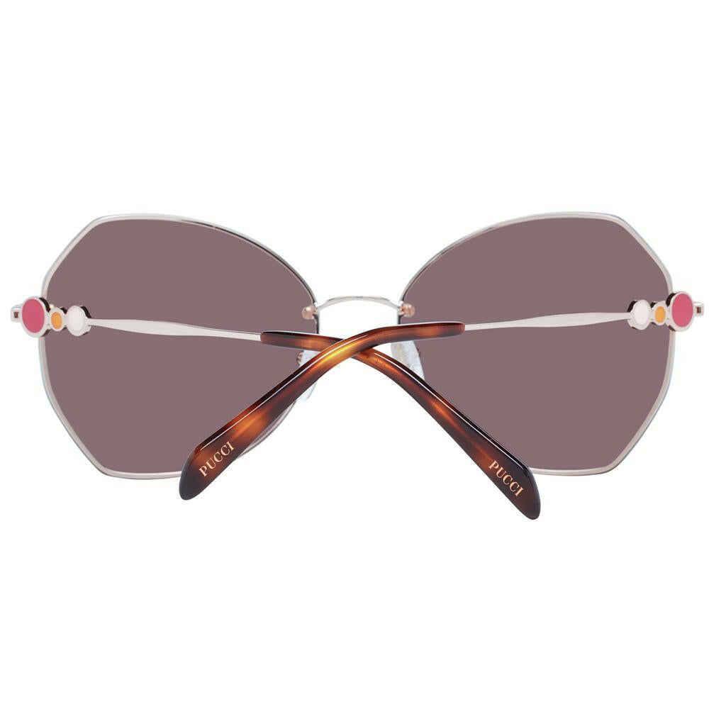 Emilio Pucci Rose Gold Women Sunglass.