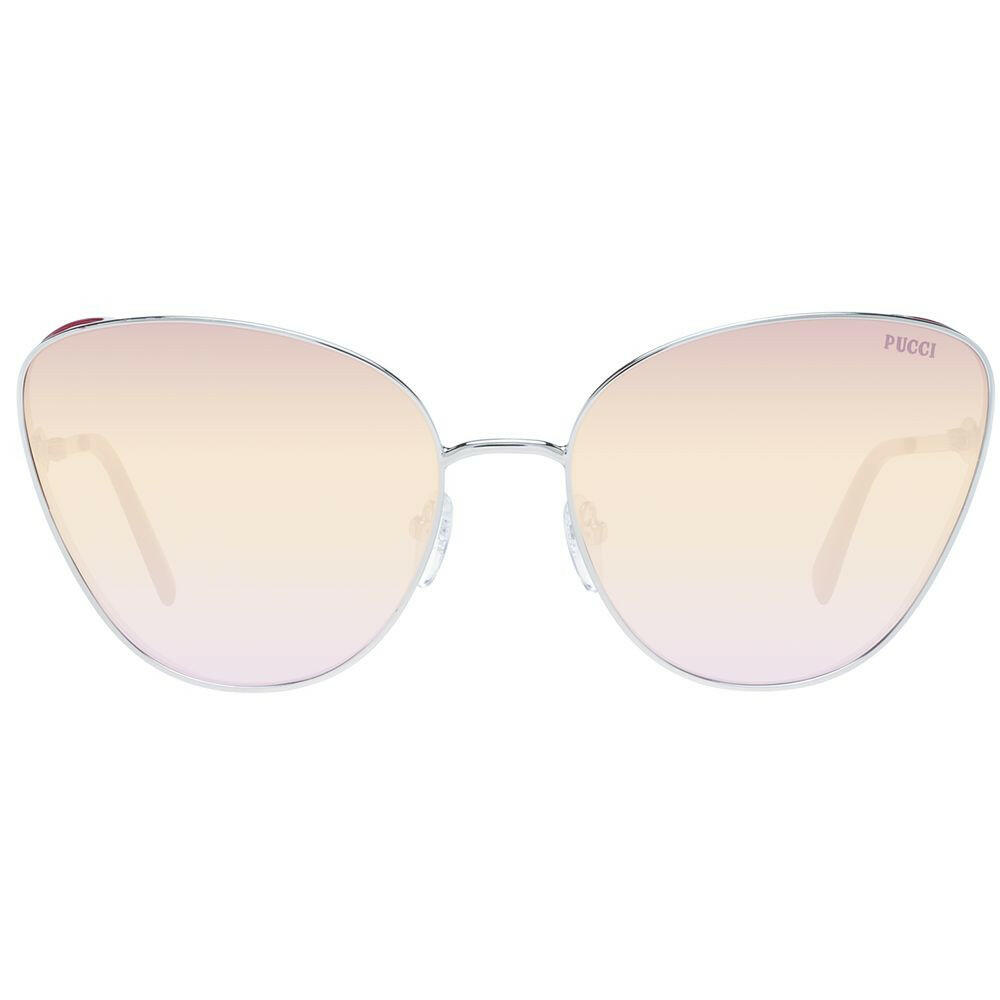Emilio Pucci Silver Women Sunglass.