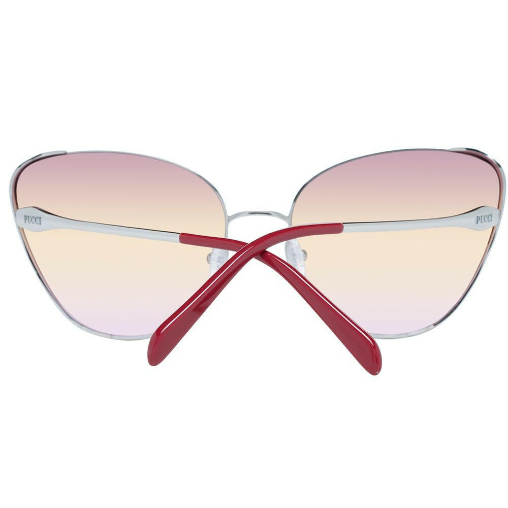 Emilio Pucci Silver Women Sunglass.