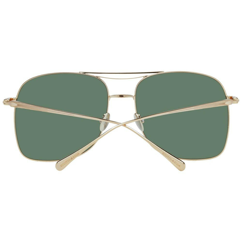 Scotch & Soda Gold Women Sunglass.