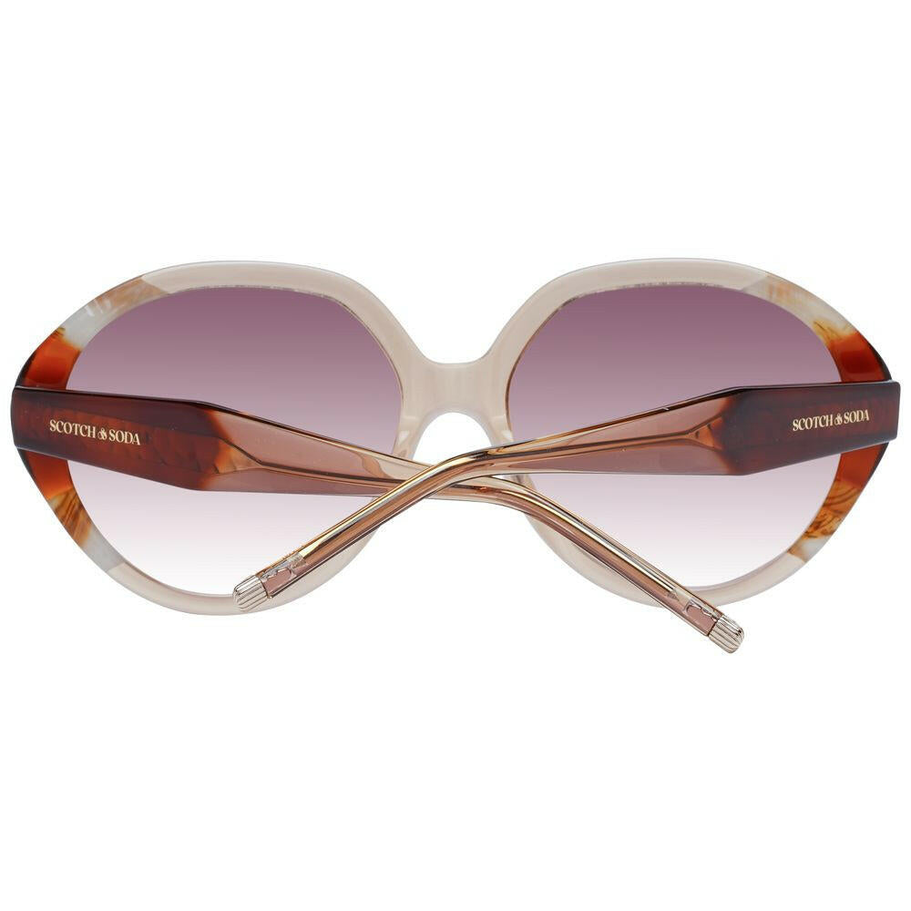 Scotch & Soda Brown Women Sunglass.