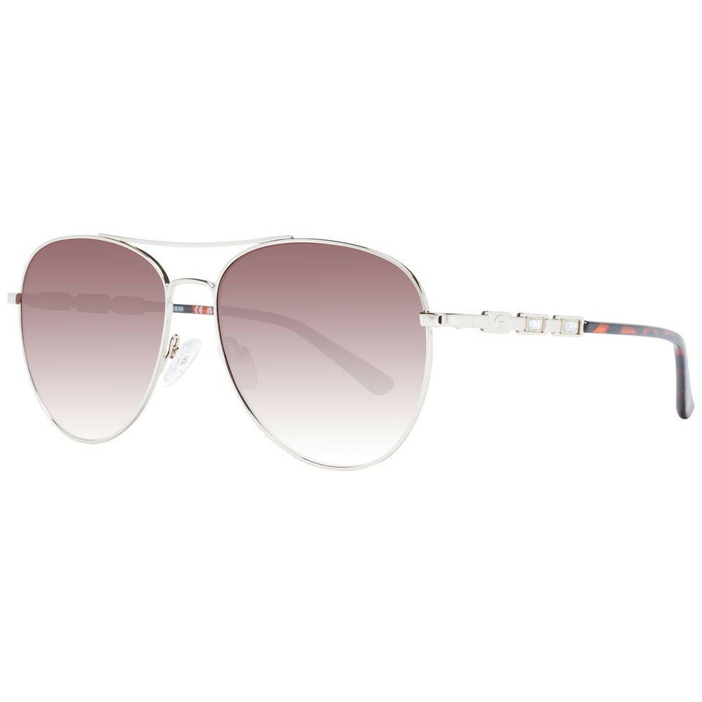 Guess Silver Women Sunglass.