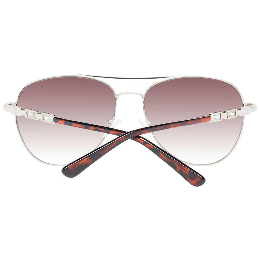 Guess Silver Women Sunglass.