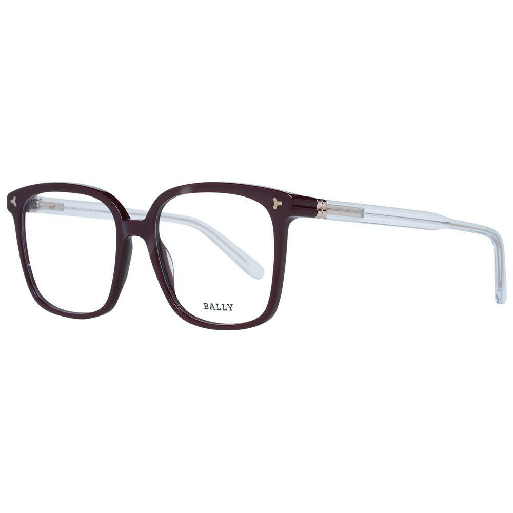 Bally Burgundy Women Glasses Frame.