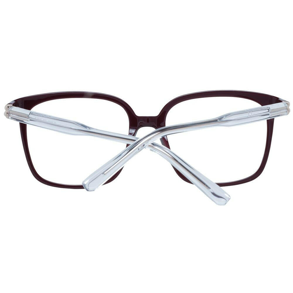 Bally Burgundy Women Glasses Frame.