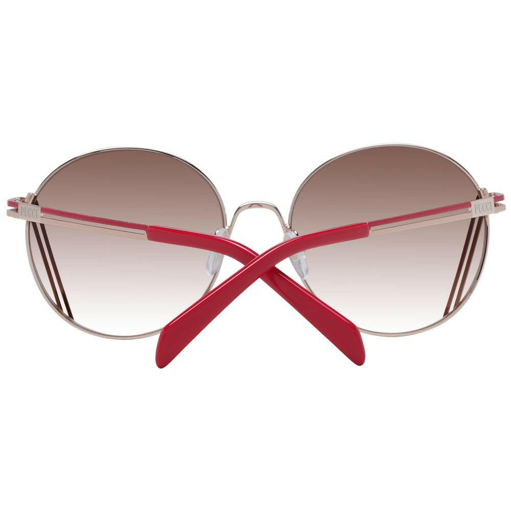 Emilio Pucci Rose Gold Women Sunglass.