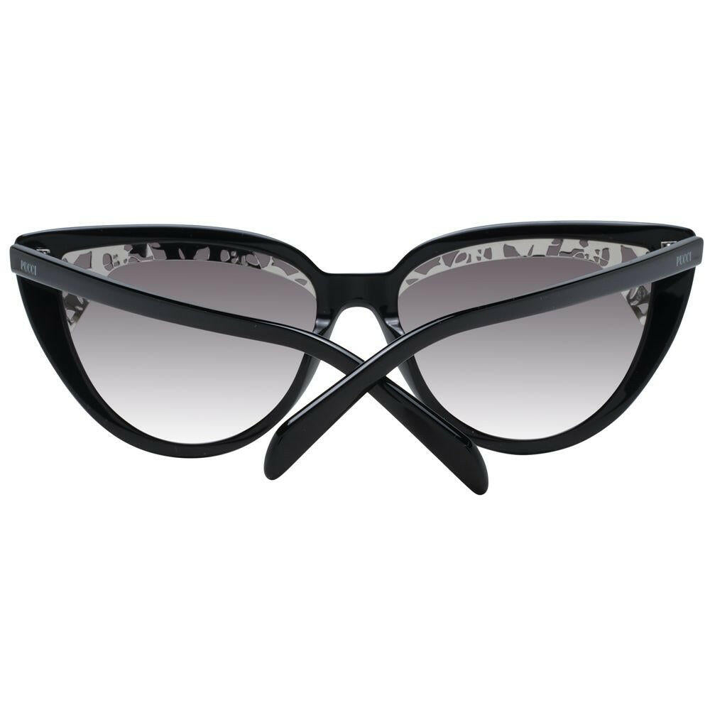 Emilio Pucci Black Women Sunglass.