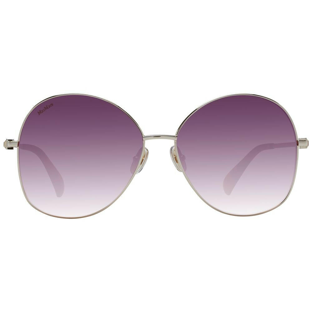 Max Mara Gold Women Sunglass.