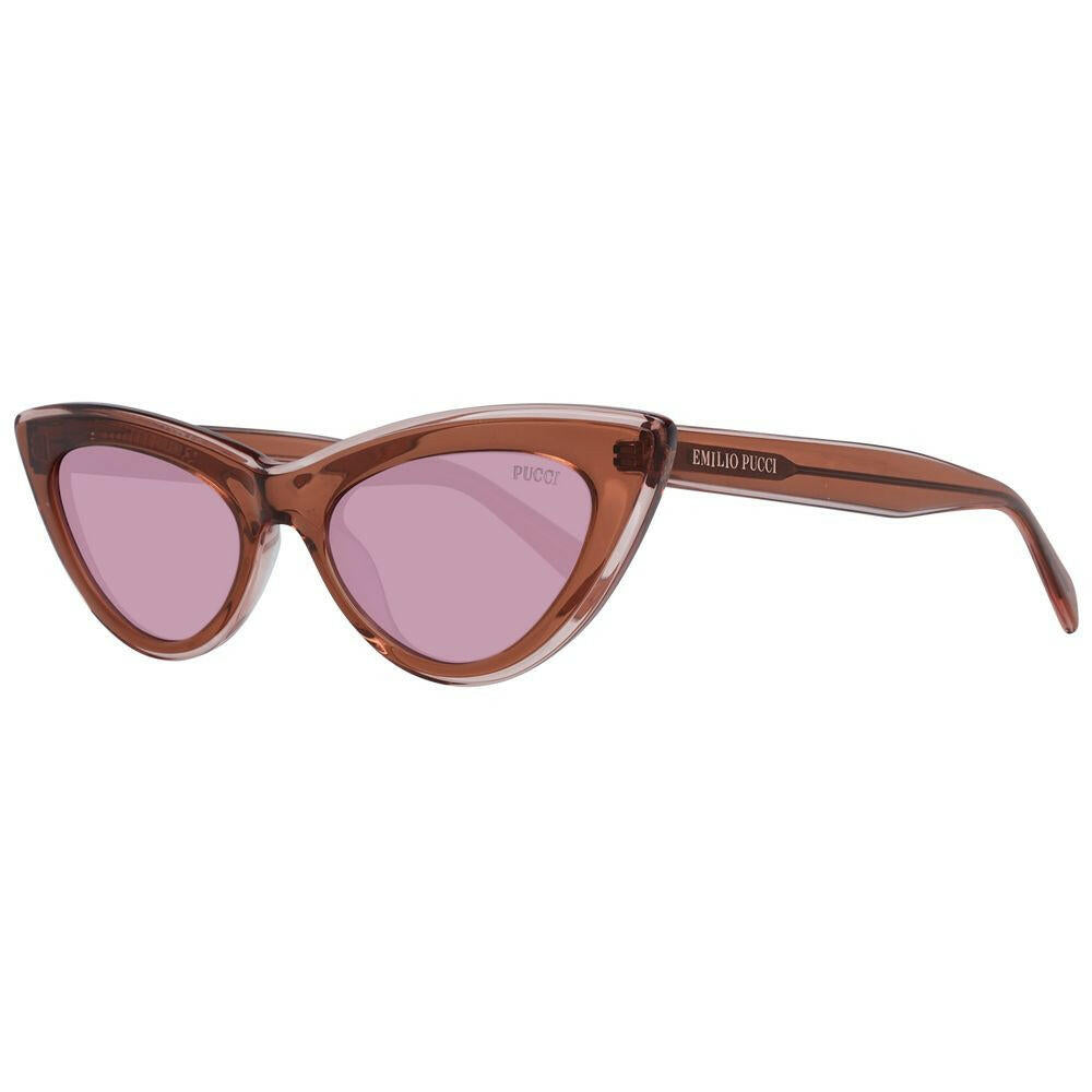 Emilio Pucci Brown Women Sunglass.
