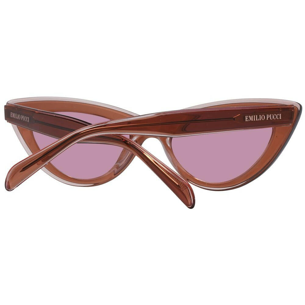 Emilio Pucci Brown Women Sunglass.