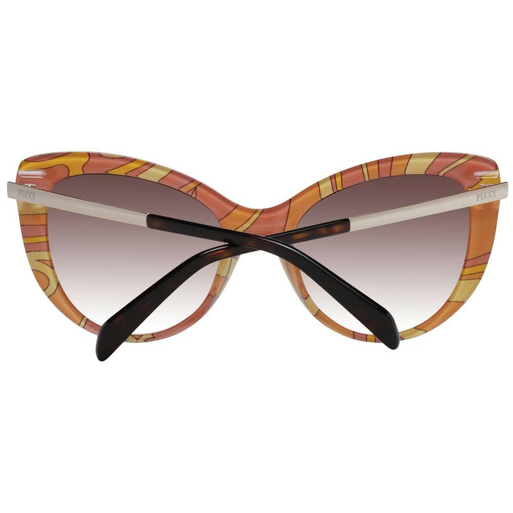 Emilio Pucci Brown Women Sunglass.