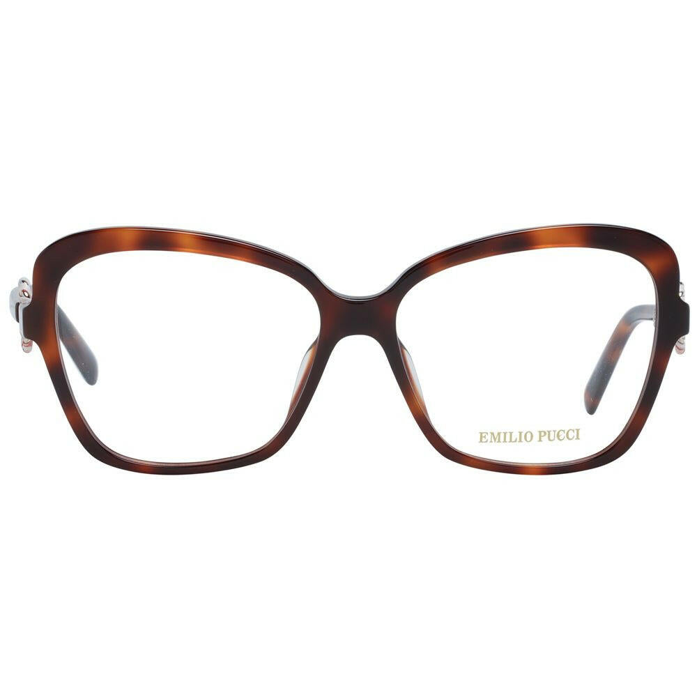 Emilio Pucci Brown Women Glasses Frame.