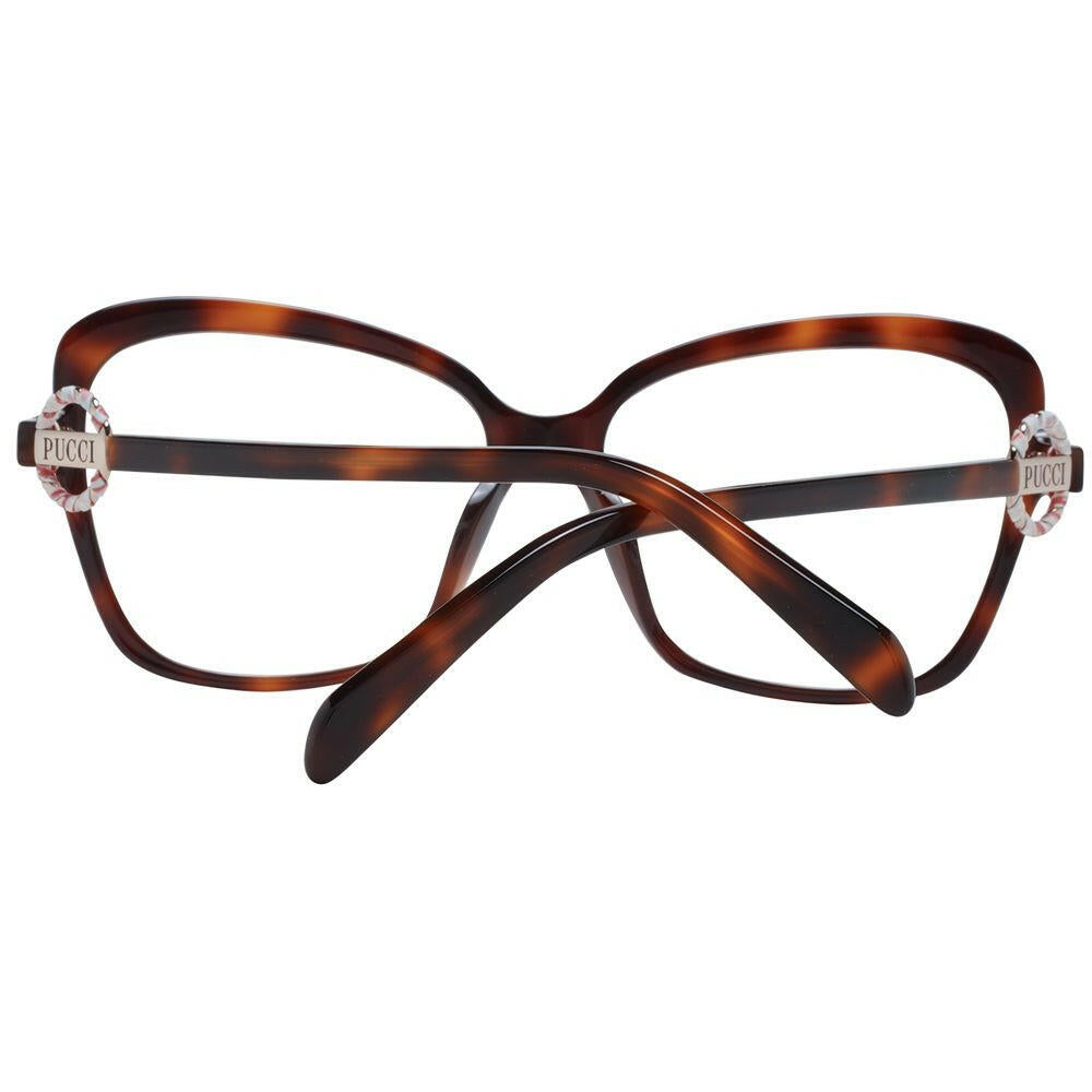 Emilio Pucci Brown Women Glasses Frame.