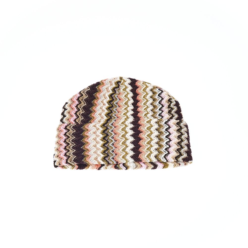 Missoni Multicolor Wool Women Hat Missoni