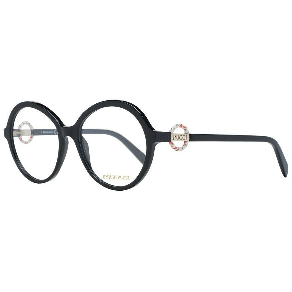 Emilio Pucci Black Women Glasses Frame.
