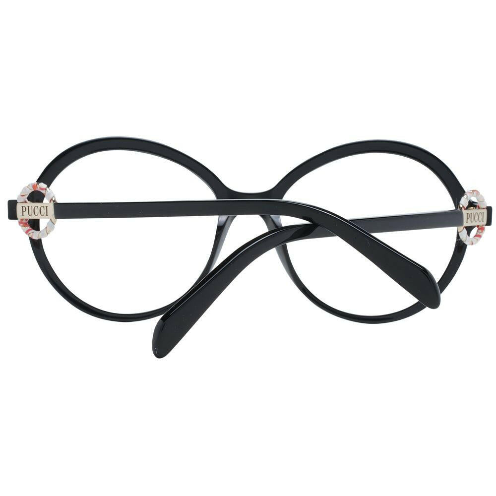 Emilio Pucci Black Women Glasses Frame.
