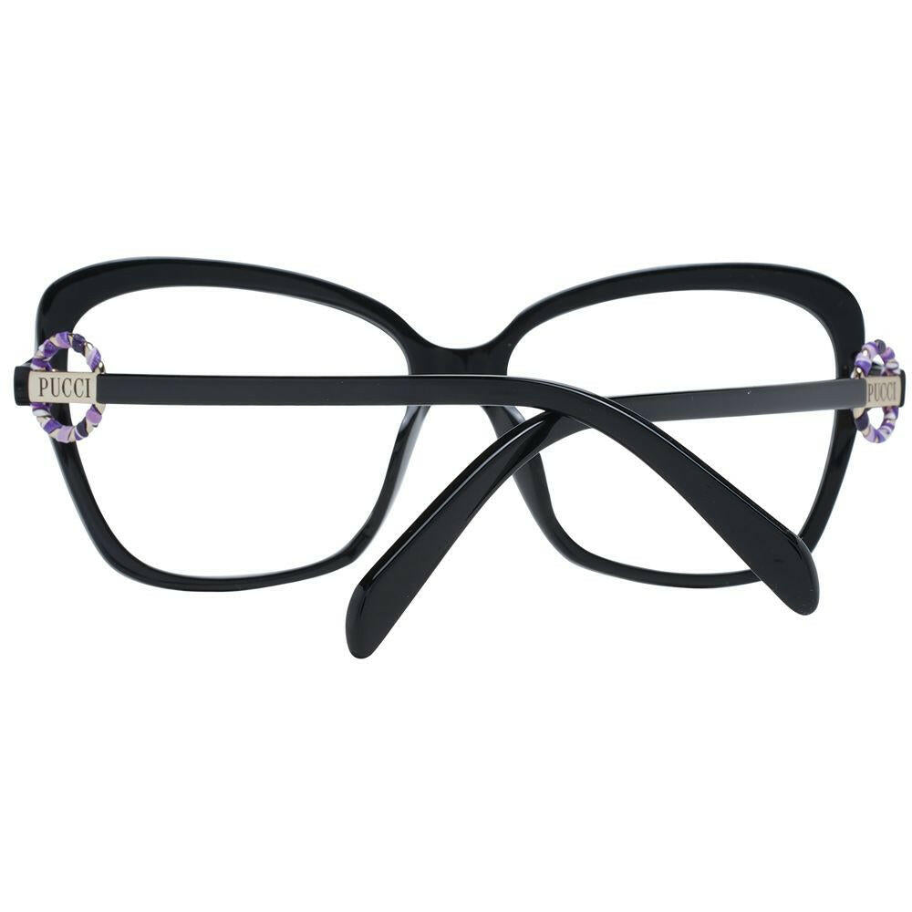 Emilio Pucci Black Women Glasses Frame.