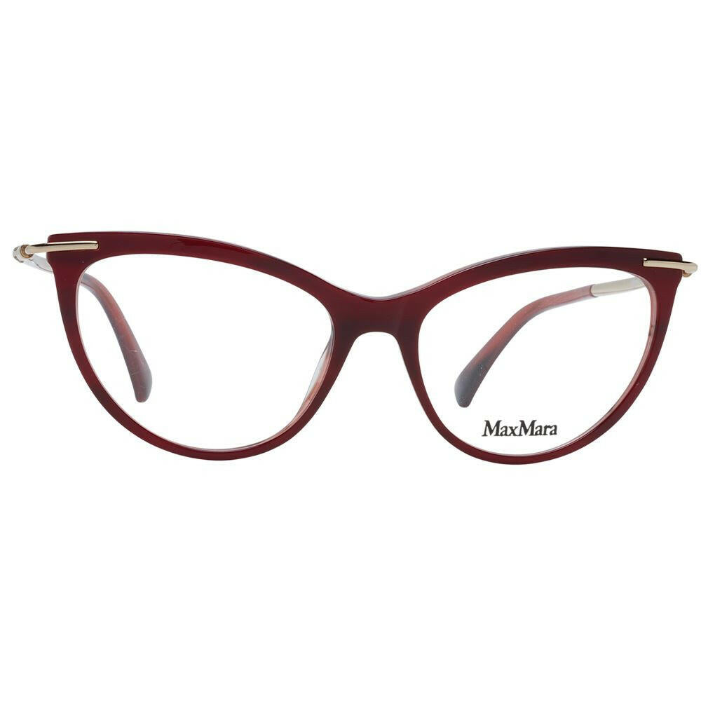 Max Mara Burgundy Women Glasses Frame.