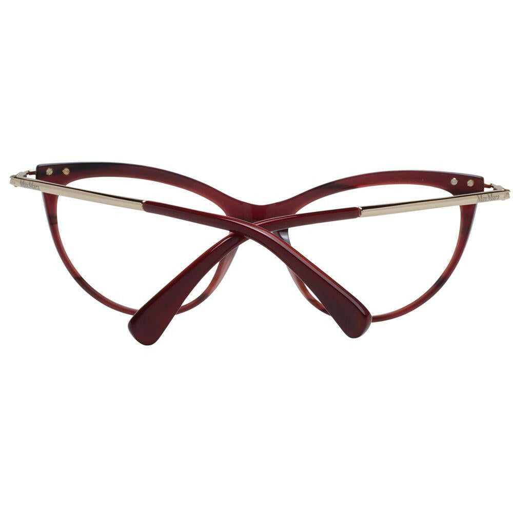 Max Mara Burgundy Women Glasses Frame.