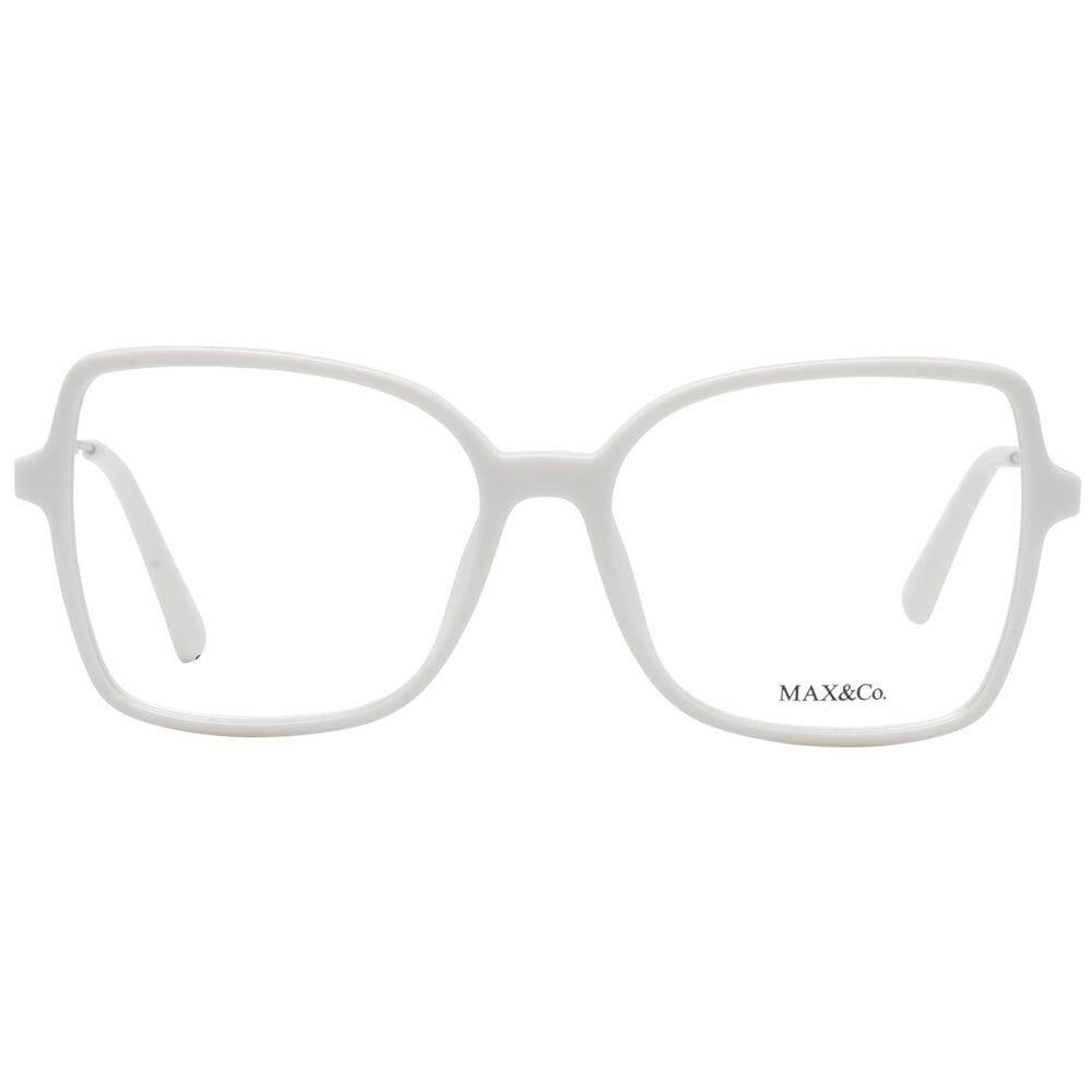 Max & Co White Women Glasses Frame.