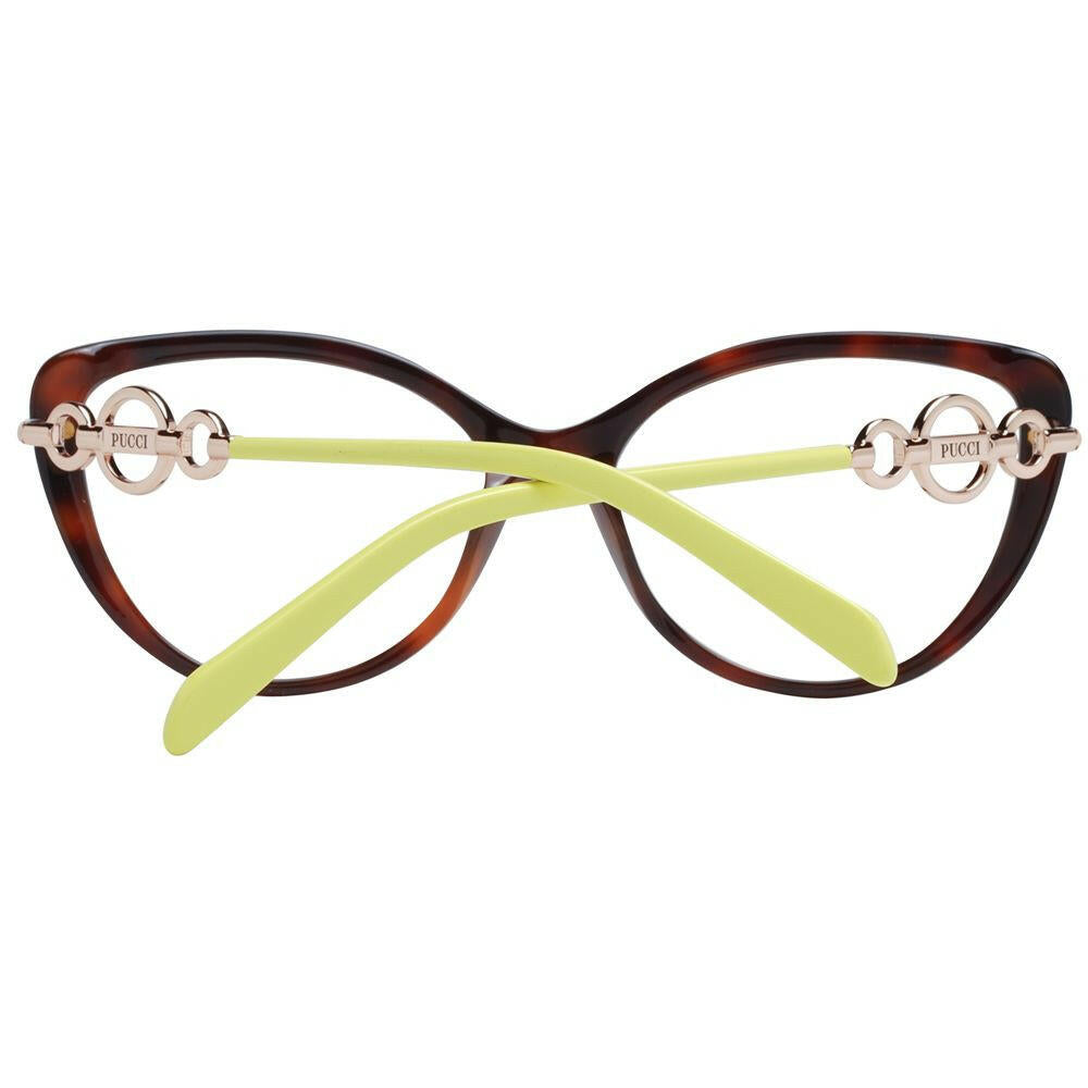 Emilio Pucci Brown Women Glasses Frame.