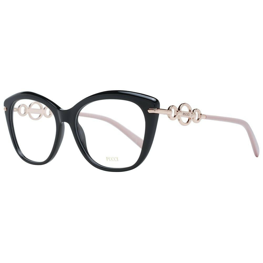 Emilio Pucci Black Women Glasses Frame.