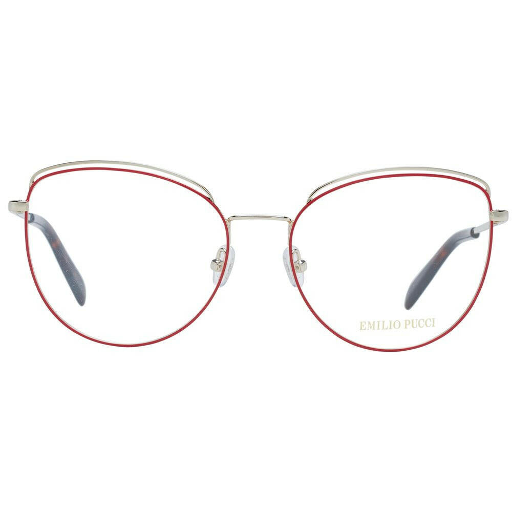 Emilio Pucci Red Women Glasses Frame.
