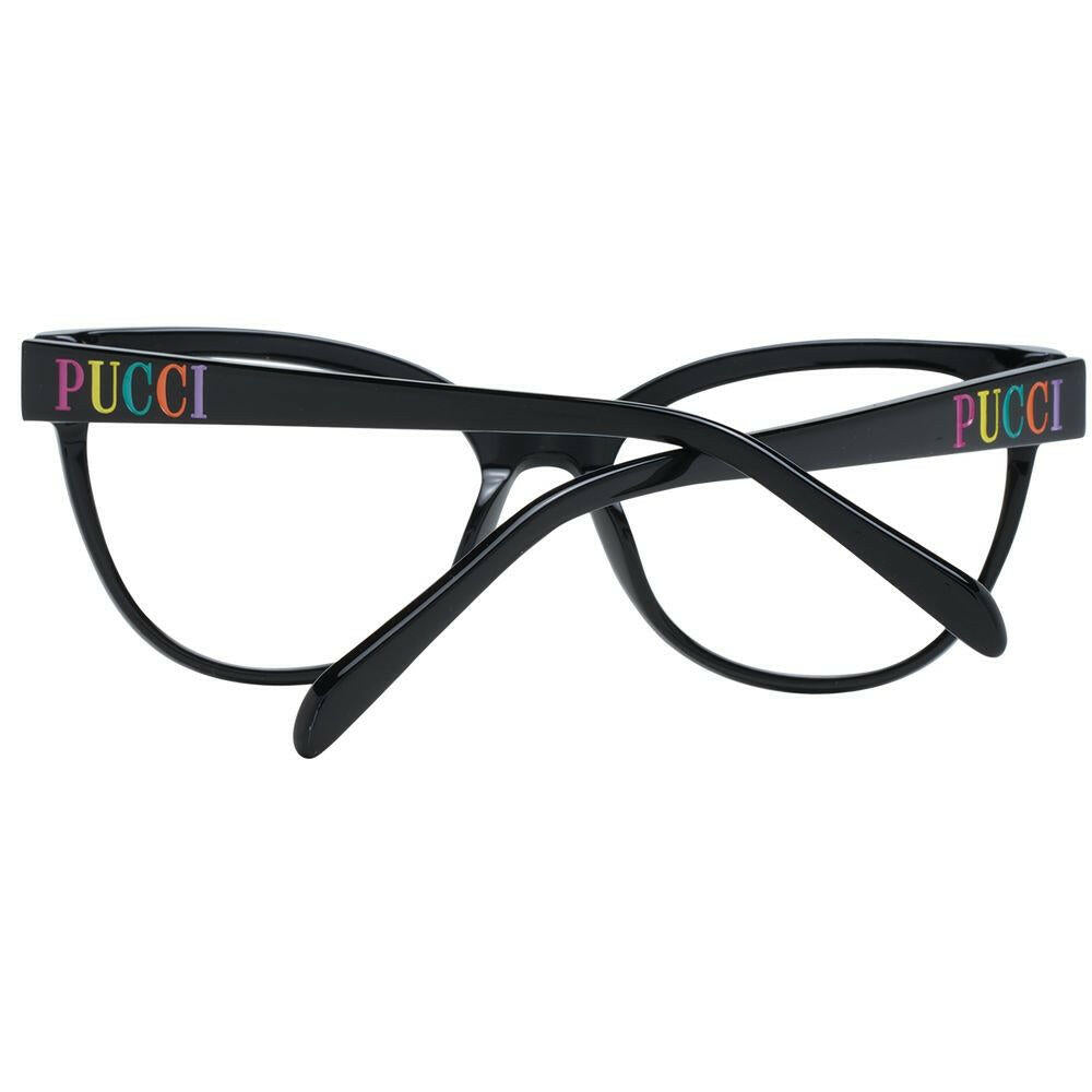 Emilio Pucci Black Women Glasses Frame.