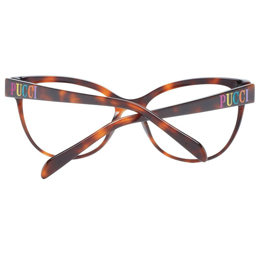 Emilio Pucci Brown Women Glasses Frame.