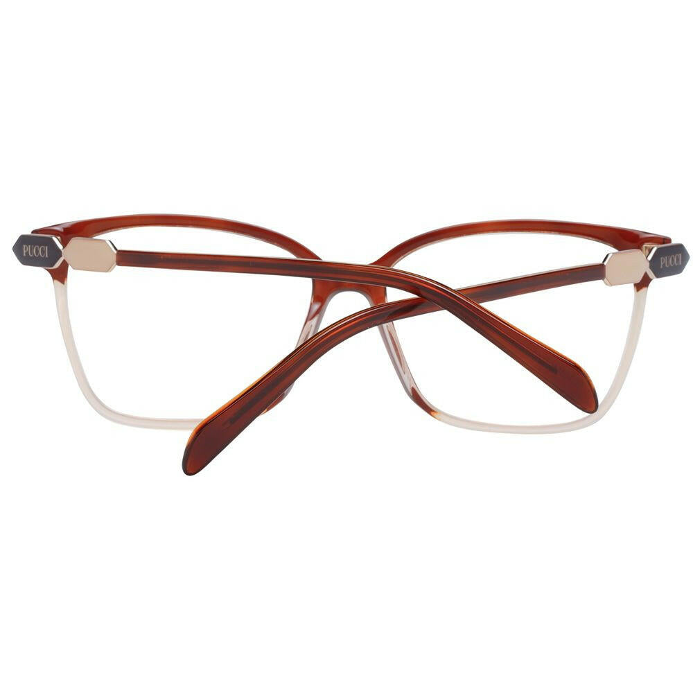 Emilio Pucci Brown Women Glasses Frame.