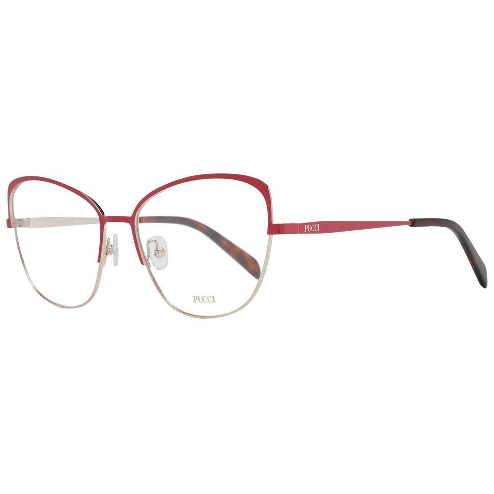 Emilio Pucci Red Women Glasses Frame.