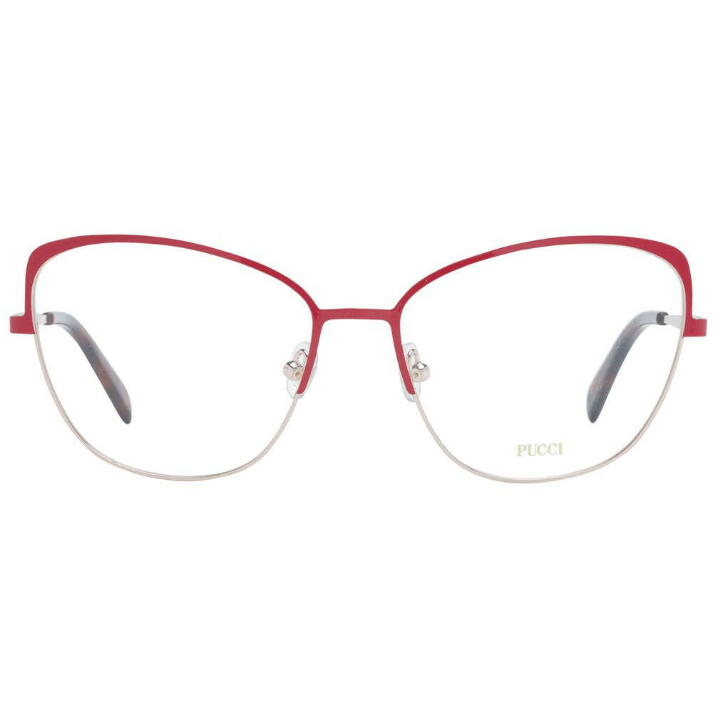 Emilio Pucci Red Women Glasses Frame.
