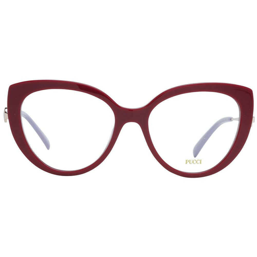 Emilio Pucci Red Women Glasses Frame.