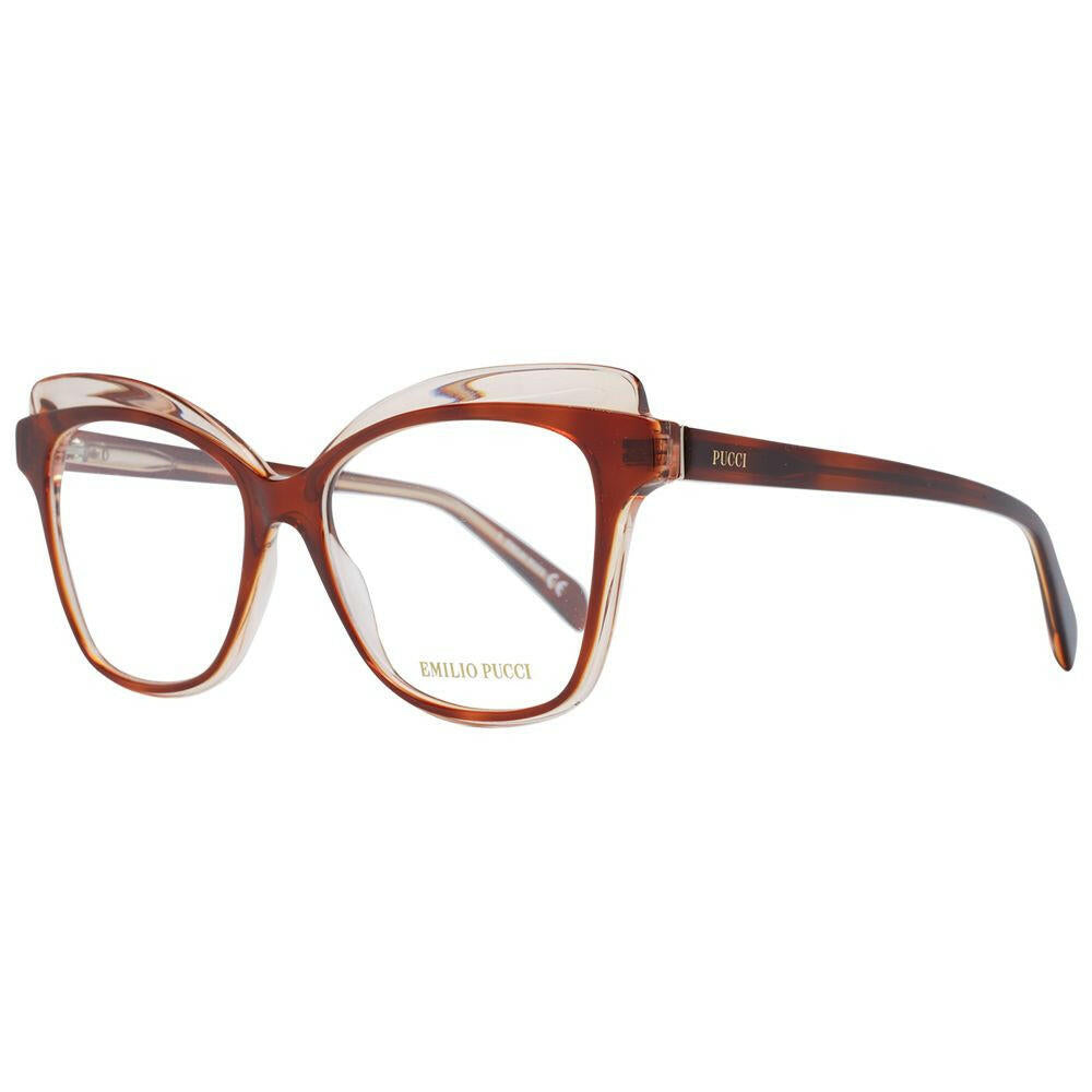Emilio Pucci Brown Women Glasses Frame.