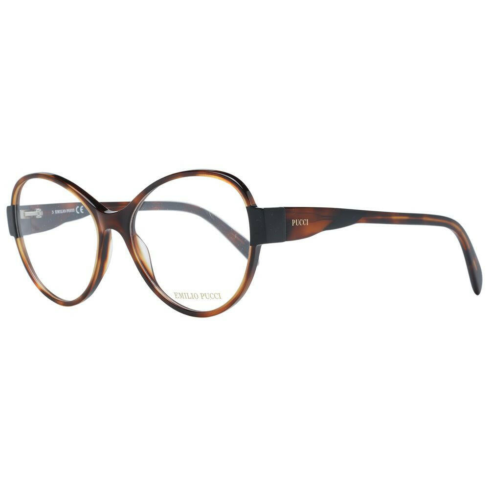 Emilio Pucci Brown Women Glasses Frame.