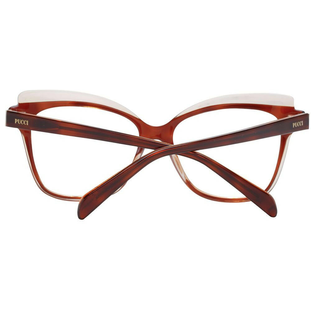 Emilio Pucci Brown Women Glasses Frame.