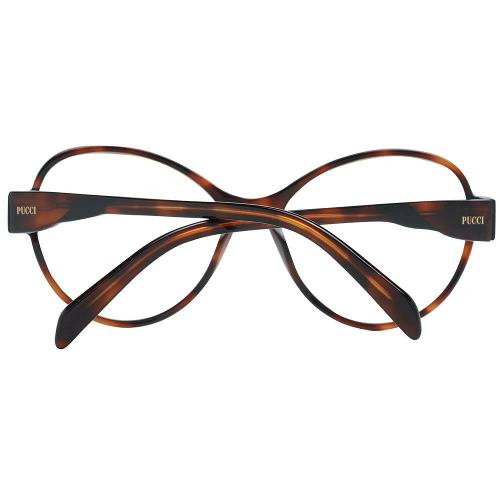 Emilio Pucci Brown Women Glasses Frame.