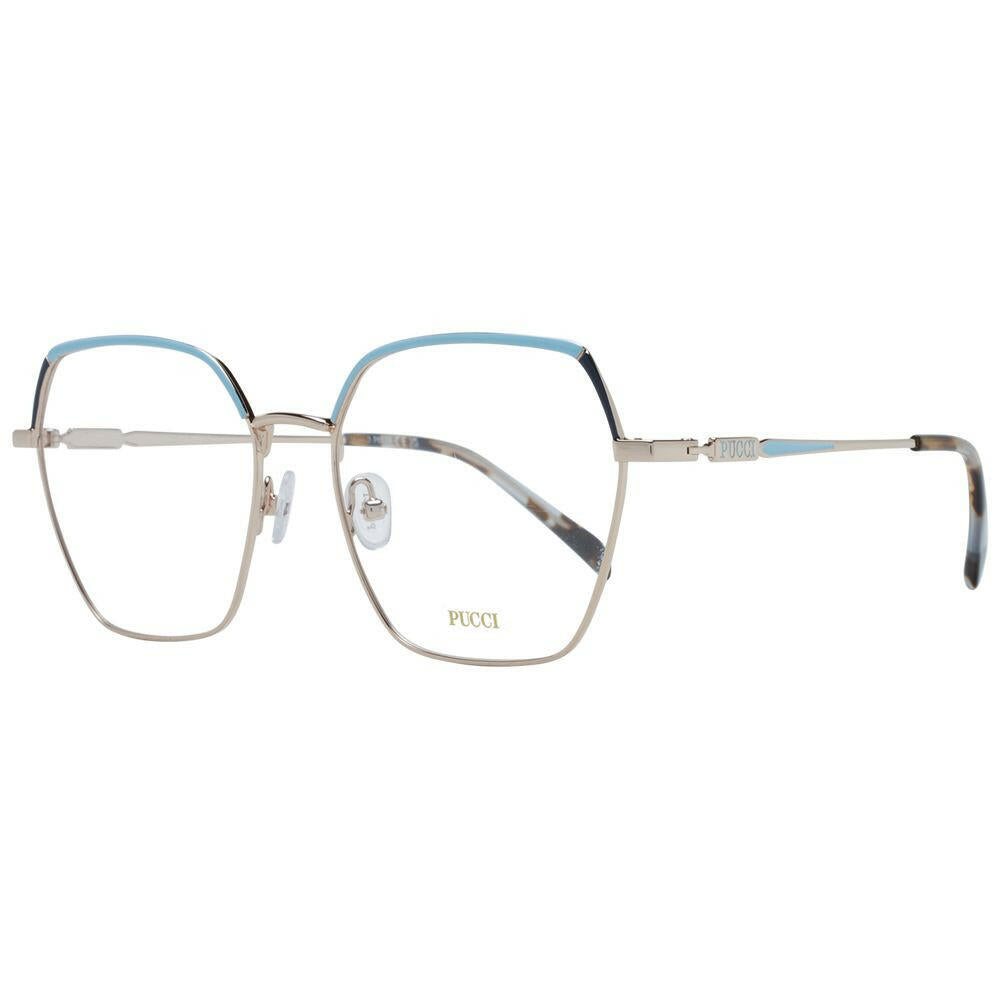Emilio Pucci Gold Women Glasses Frame.