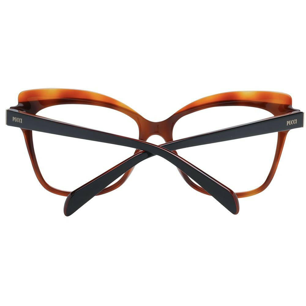 Emilio Pucci Brown Women Glasses Frame.