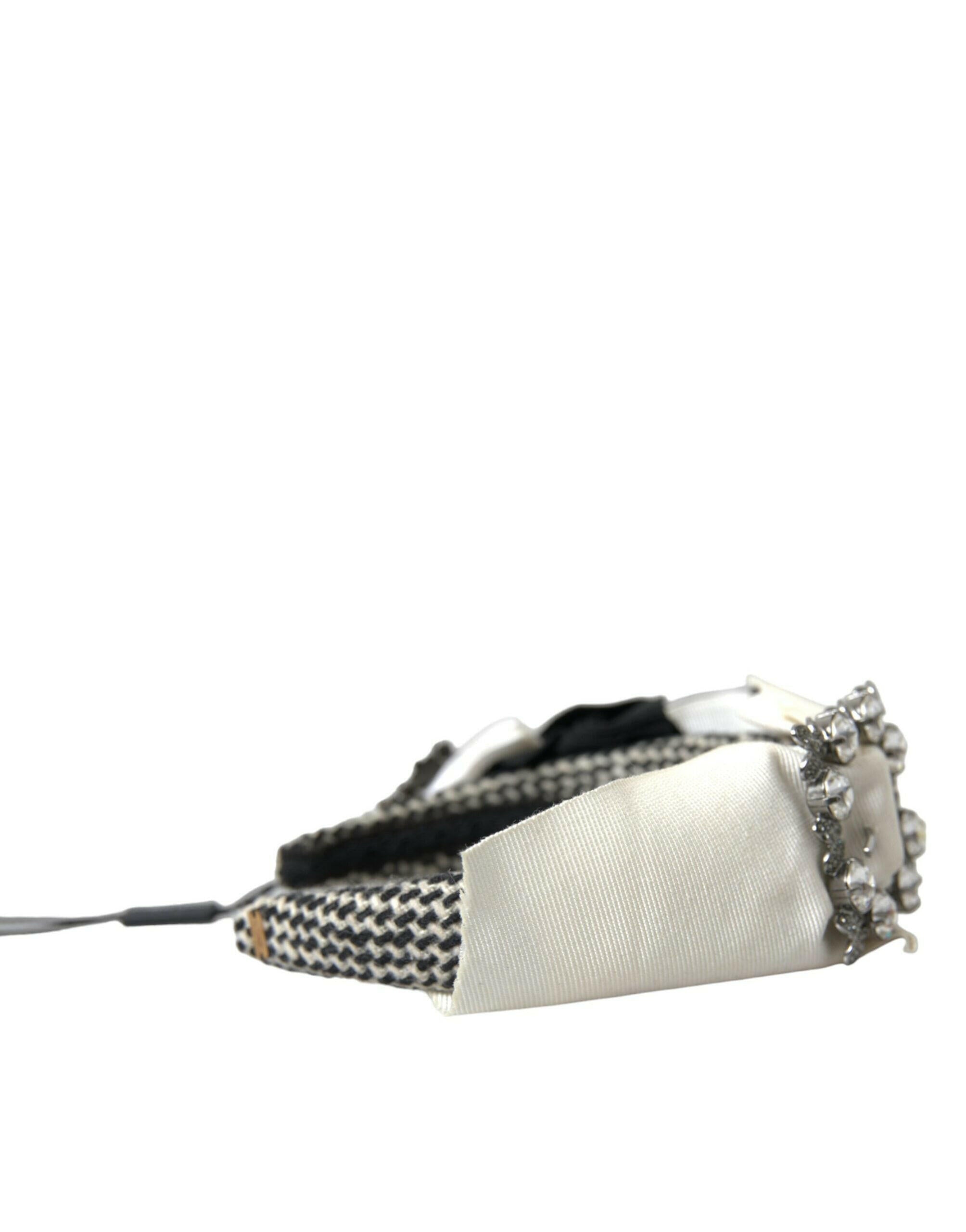 Dolce & Gabbana Multicolor Crystal Embellished Women Headband Diadem.