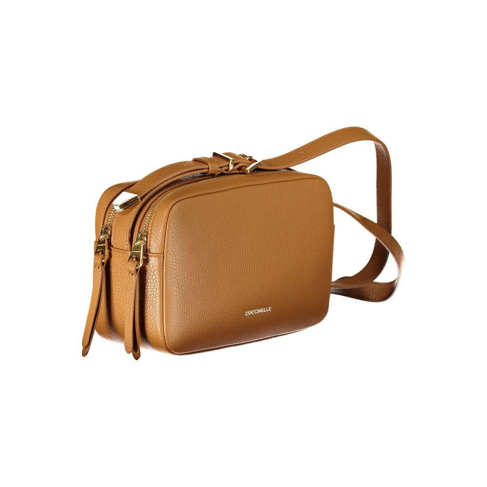 Coccinelle Brown Leather Handbag.